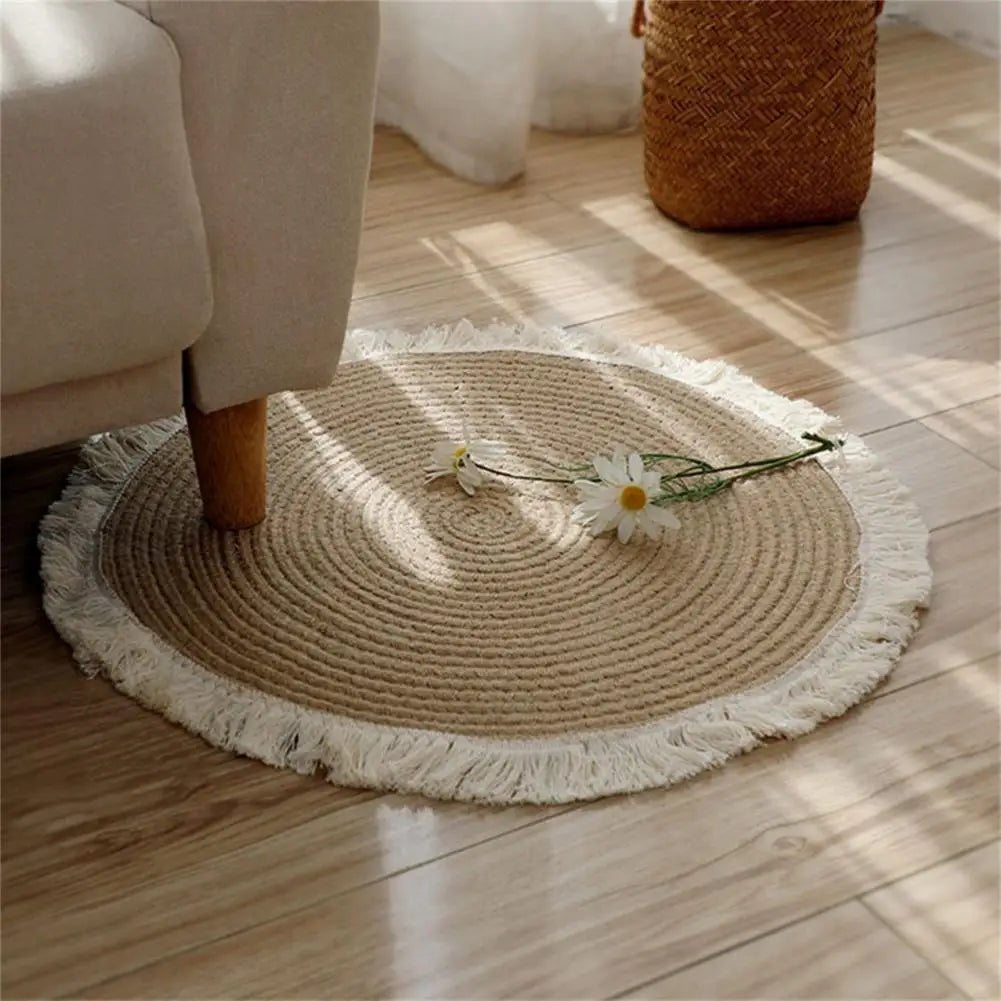 Useful Woven Carpet Fine Workmanship Woven Rug